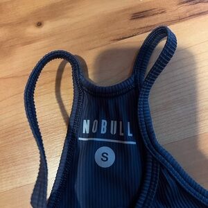 Navy blue No Bull ribbed tank